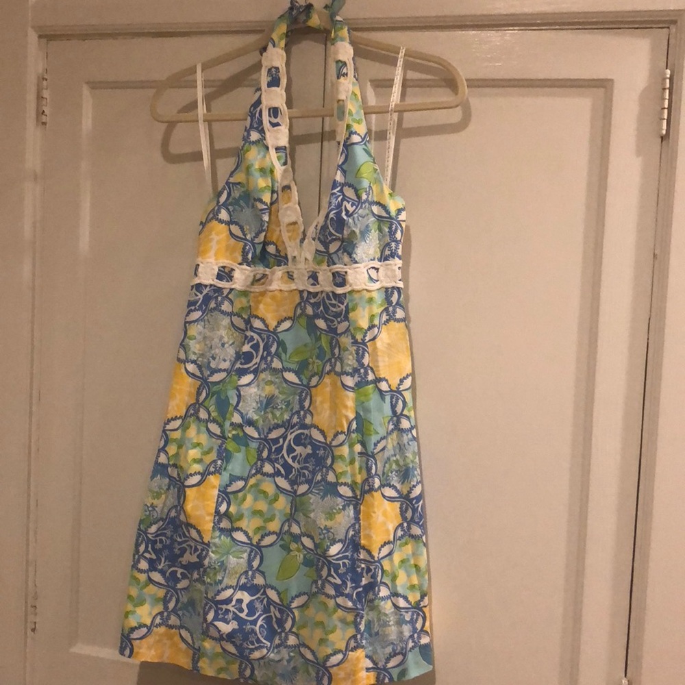 Lilly Pulitzer halter dress size 6